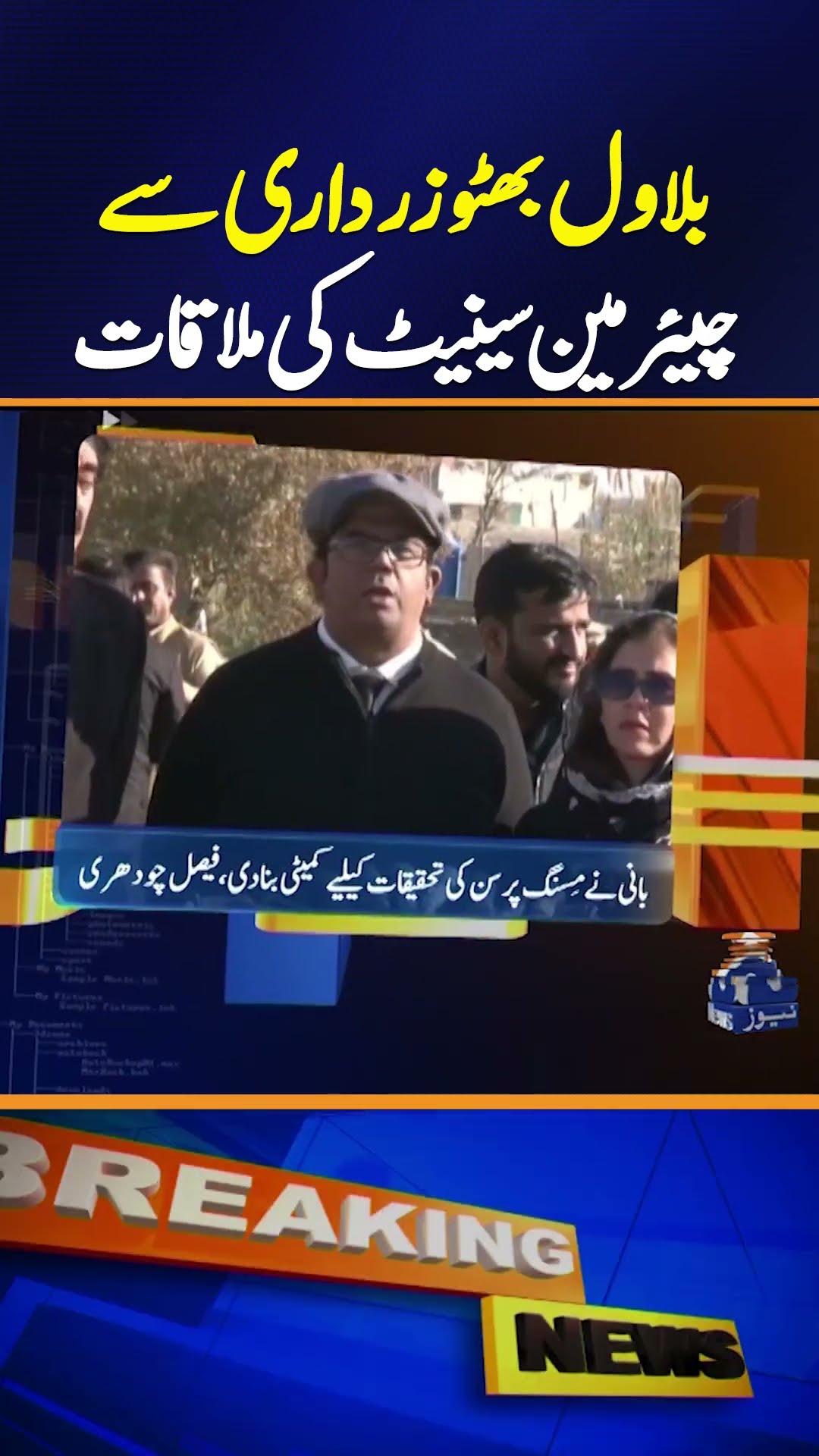 Senate Chairman meets Bilawal Bhutto Zardari | Geo News 5:30 Updates | 8 Jan