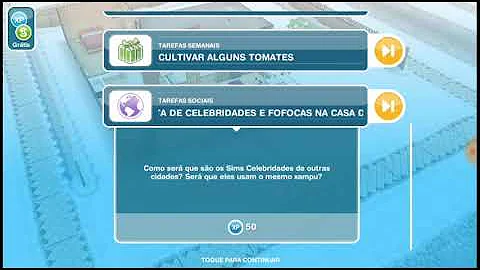 Como ler a revista de celebridades e fofocas The Sims?