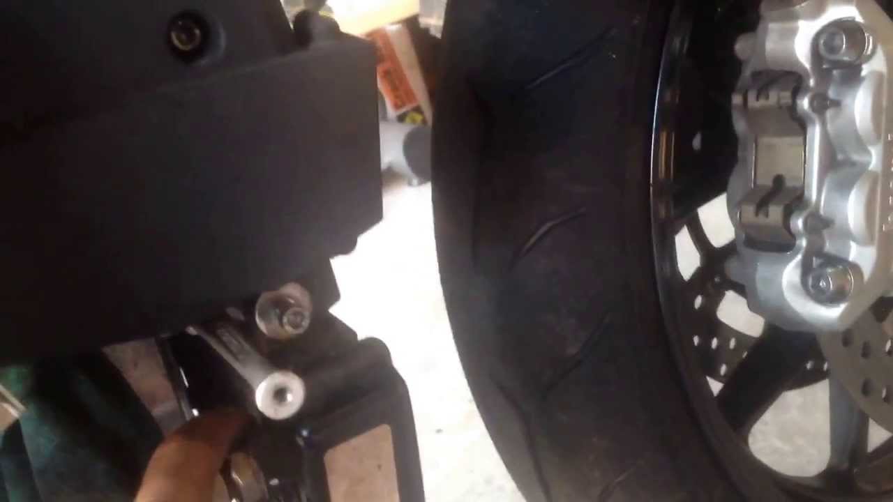 Removing oem full exhaust ducati 848 YouTube