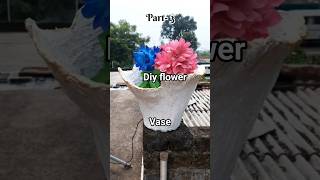 I made  this viral towel flower vase part-3 #diy #craft #handmade #shortvideo #trending