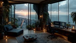 Deep Work Focus Music     Winter Productivity Vibes     Ocean View Study Flow