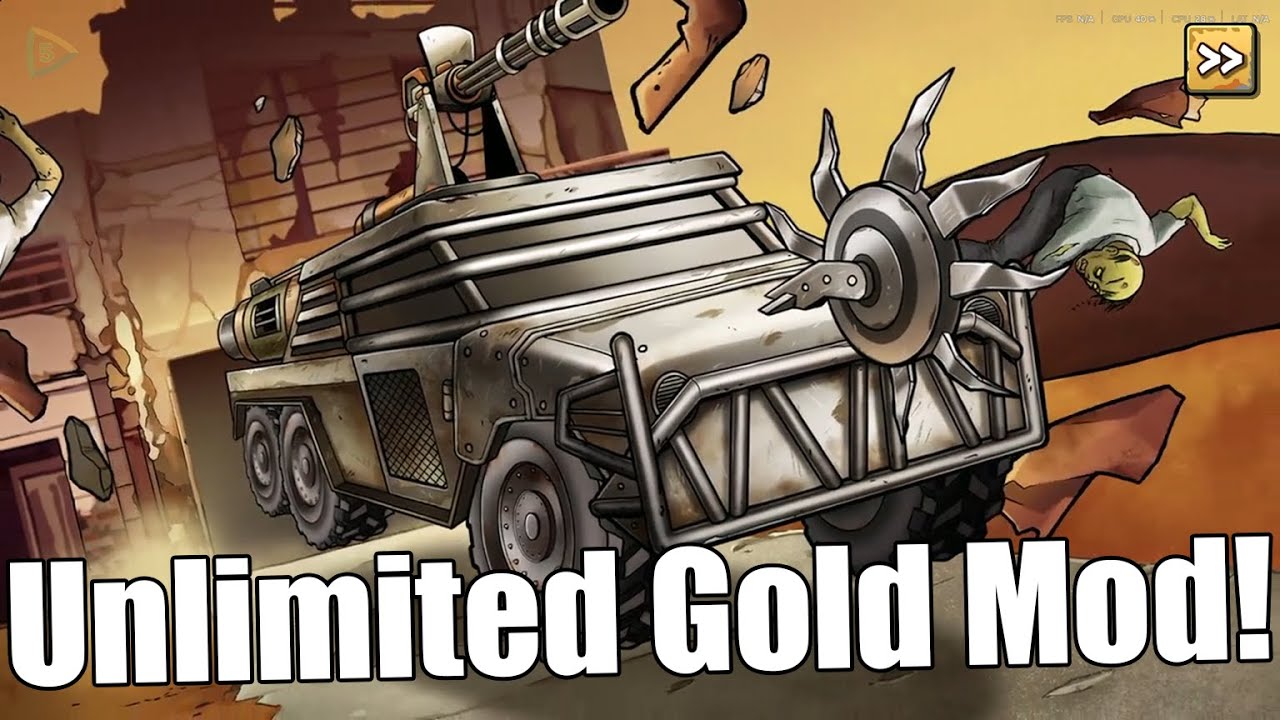 Earn To Die Rogue Mod 🚗💥 Unlimited Gold Gameplay!