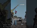 Soviet Pion 2S7 against Russian troops. Howitzer in action #artillery #short