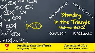 Staying in the Triangle: Christ-Centered Conflict Resolution