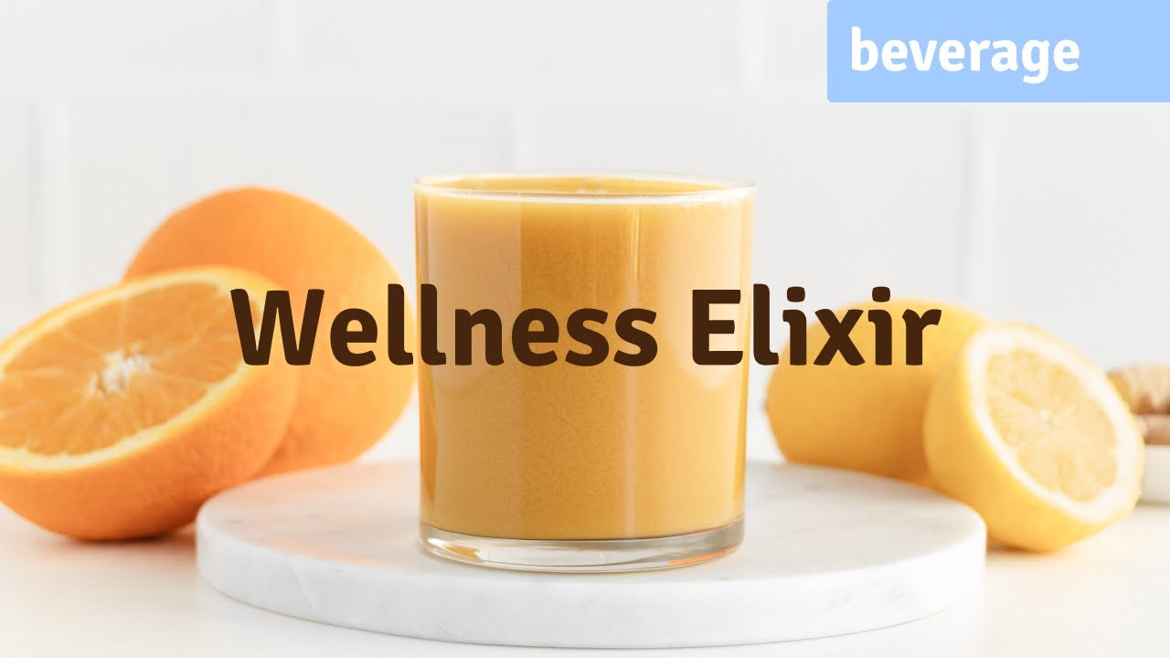 Wellness Elixir you might need to try !  with Almond Cow