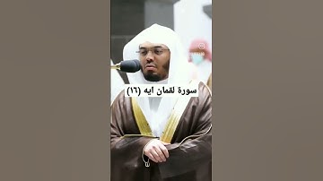 ايه 16 من سورة لقمان *من فضلك تابع الصفحة* #explore #الشريم #تلاوات #ماهر_المعيقلي #المنجد