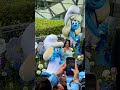Babe wake up, Rihanna is in Belgium with Smurfette for the #SmurfsMovie premiere! ✨