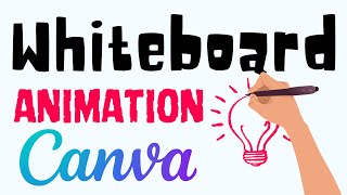 How to Create a Whiteboard Animation video in canva screenshot 2