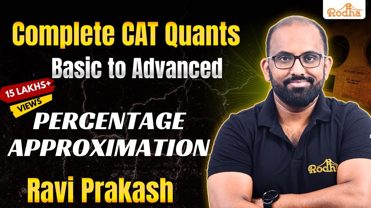 Speed Maths 1: Percentage of a Number | Arithmetic for CAT 2026 | Ravi ...