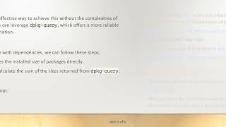 Get Total Package Size With Dependencies Using Bash and APT screenshot 4