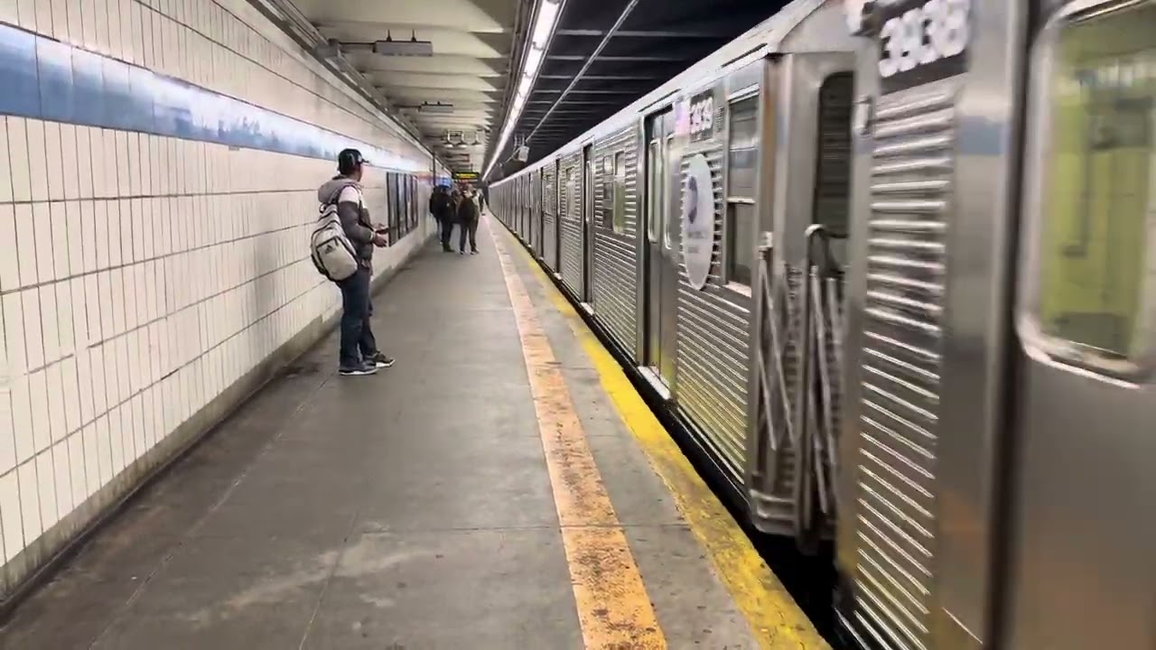 NIS R32 to Coney Island Yard passing Grand Street 