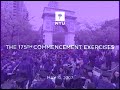 NYU Commencement 2007 - Full Program