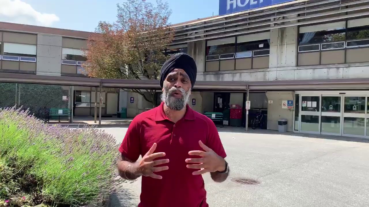 Minister Harjit Sajjan's message to Holy Family Hospital staff