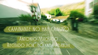 🎙️🎵Poema recitado CAMINANTE NO HAY CAMINO, de Antonio Machado #poemadeclamado #poemaautoral