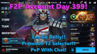 Marvel Future Fight: F2P Account Day 399! Les Go Brilly!! Premium T2 Selector?! PvP With Chat! 🏆🤓🎰 screenshot 4