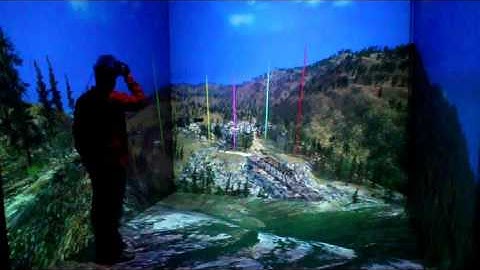 Simulating Aurgmented Reality (AR) in Virtual Reality (VR) - video see through simulation