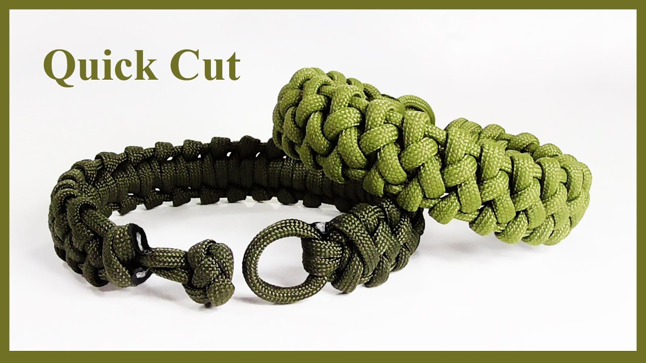 How To Make A Trojan Horse Paracord Bracelet Design Without Buckle ...