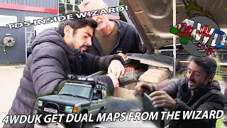 4WDUK VISITS TD5 INSIDE | Td5 Inside Remap | DUAL MAP ECU | Popcorn and Smoke | 4WDUK