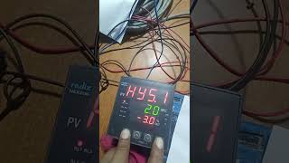 Control valve controlling in PID mode by Radix NEX206 PID controller