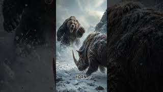 What If a Woolly Rhino Fought a Cave Bear? #whatif #whatifverse