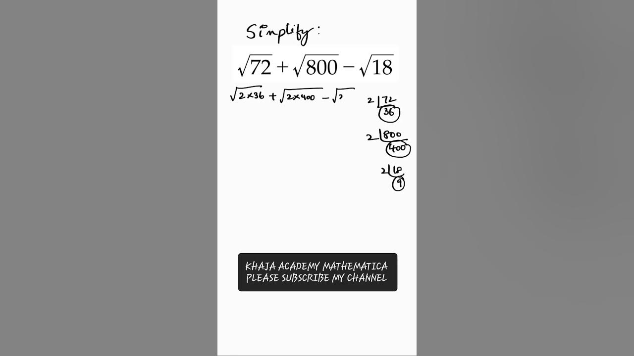 Simply Root 72 Root 800 Root 18 YouTube simply-root-72-root-800-root-18-youtube
