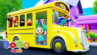 The Wheels On The Bus Song Family Version Gogo Baby Nursery Rhymes & Kids Songs