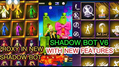 SHADOW BOT V6 UPDATE 🗿✅ DOWNLOAD LINK || WITH NEW FEATURES 🔴‼️
