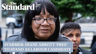 Keir Starmer: Diane Abbott 'free' to stand as Labour candidate