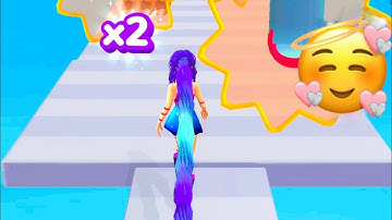 Hair challenge Max Level 🌈⚡🎚️ Walkthrough Gameplay Android ios 🎮