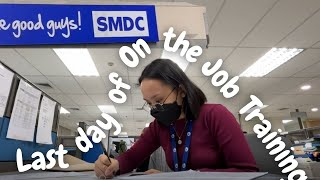 Last Day of OJT (SMDC Engineering) | College Diary Vlog | Roniella Jane