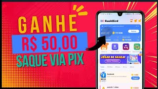 COMO GANHAR DINHEIRO NO APP CASH BIRD E SACAR NO PIX SEM BUG E SEM BURLAR screenshot 5