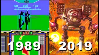 Evolution of MechWarrior games 19892019