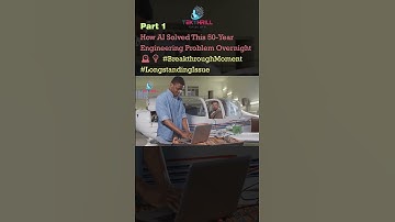 How AI Solved This 50-Year Engineering Problem Overnight 🕰️💡 #BreakthroughMoment PART 1