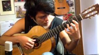 Ezequiel plays through carcass study 3 classical guitarl