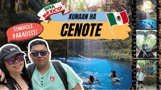 A Sinkhole paradise! Exploring Xunaan-Ha Cenote | Hidden Gem in Mexico [4K] | JAG AND TALA