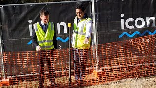 Recycled Glass Sand Press Conference with Minister Chris Steel