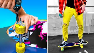 HOW TO MAKE ELECTRIC SKATE and other smart inventions