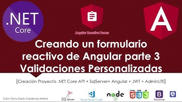 9.  Creando un formulario reactivo de Angular parte 3