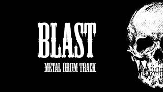 Blast Metal Drum Track 200 Bpm hh  Snare  Kick