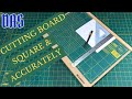 Cutting Board Accurately to Size and Square // Adventures in Bookbinding