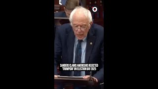Sanders claims Americans rejected 'Trumpism' on Election Day 2025