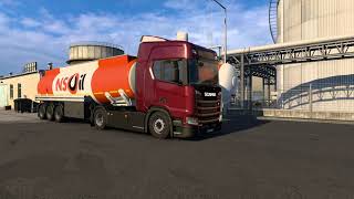 Scania R410 / Euro Truck Simulator 2 / Logitech G29 / Gameplay