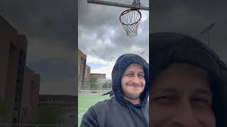 Lady Kicking Ball and Hitting a Bottle on Top Guy’s Head