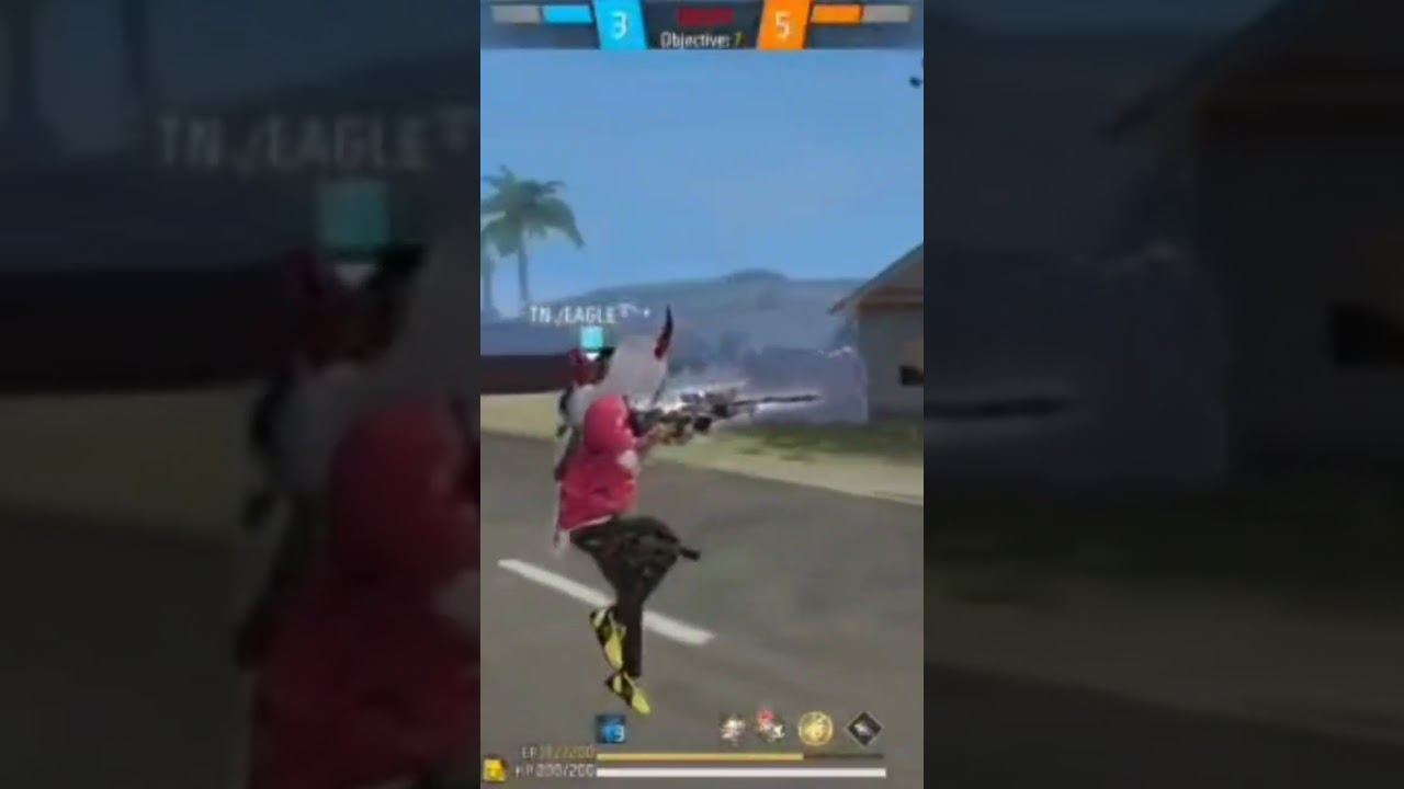 😔😔 free fire max awm in TN EAGLE 