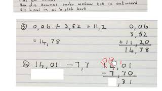 Desimale breuke al 4 bewerkings opgesom (wiskdou) Gr 7 