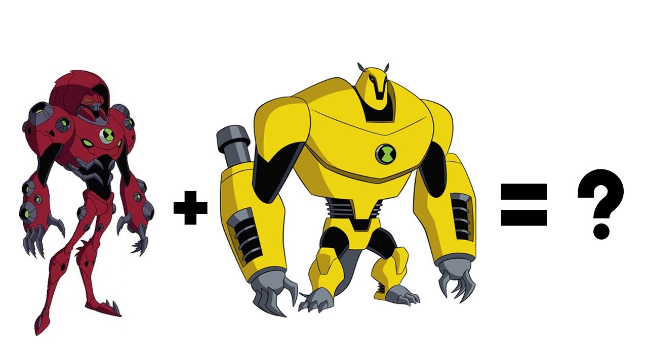 Ben 10 Alien Armodrillo + WaterHazard Fusion video 