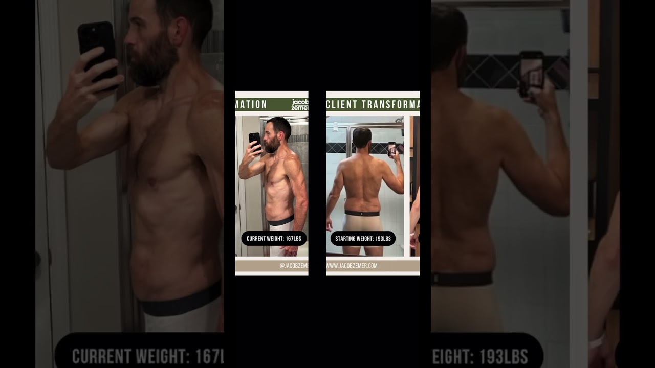 CLIENT TRANSFORMATION: Down 26lbs in 3 months