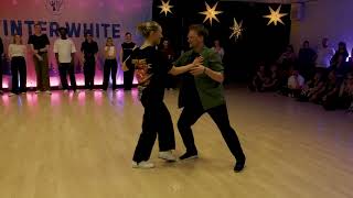 Petter Fossheim & Ida Marie Strand - 5Th Place Advanced Jack&Jill Finals - Winter White 2025