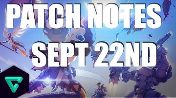 Overwatch PTR Patch September 22nd 2016! (Widow, junk and Ana buffs!)