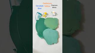 Famous How to create mint green?#art #artist #mintgreen #colormixing #colors #painting #acrylicpainting Wealth